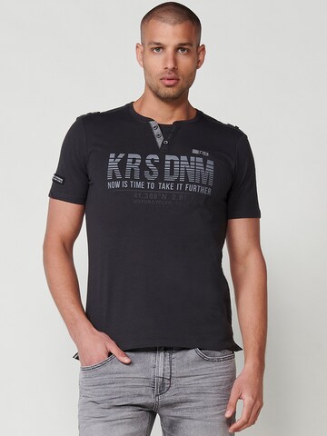 T-Shirt KOROSHI en gris : devant
