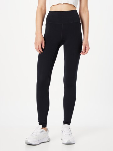 UNDER ARMOUR Skinny Sporthose 'Meridian' in Schwarz: predná strana