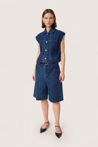 SOAKED IN LUXURY Vest 'Calianna' i blå