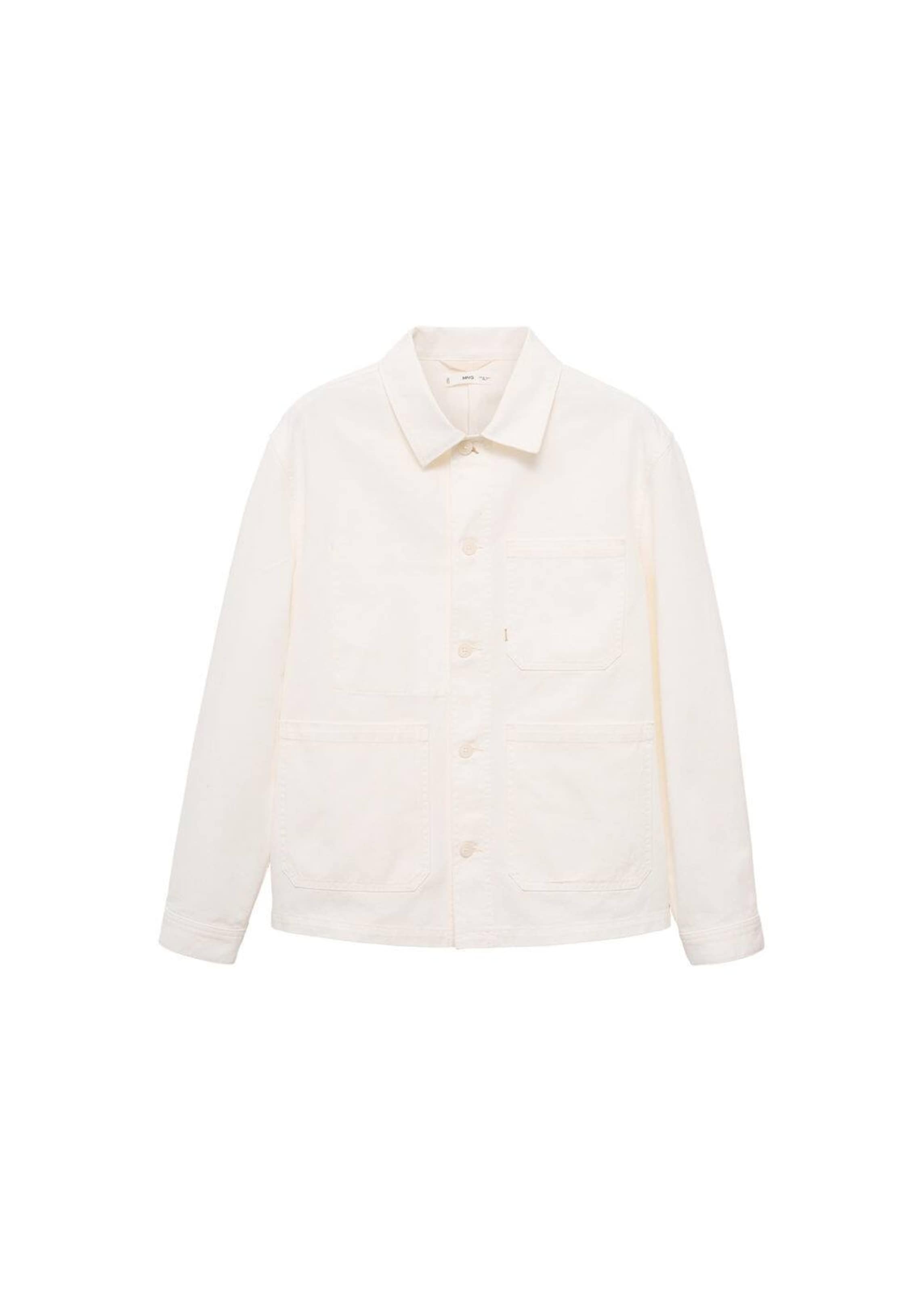MANGO MAN Between-Season Jacket 'Lou' in natural white, Item view
