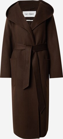 IVY OAK Between-seasons coat 'CELIA EDIE' in Brown: front