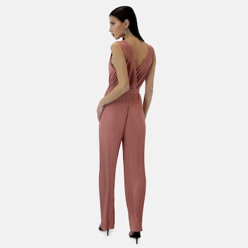Elara Jumpsuit i pink