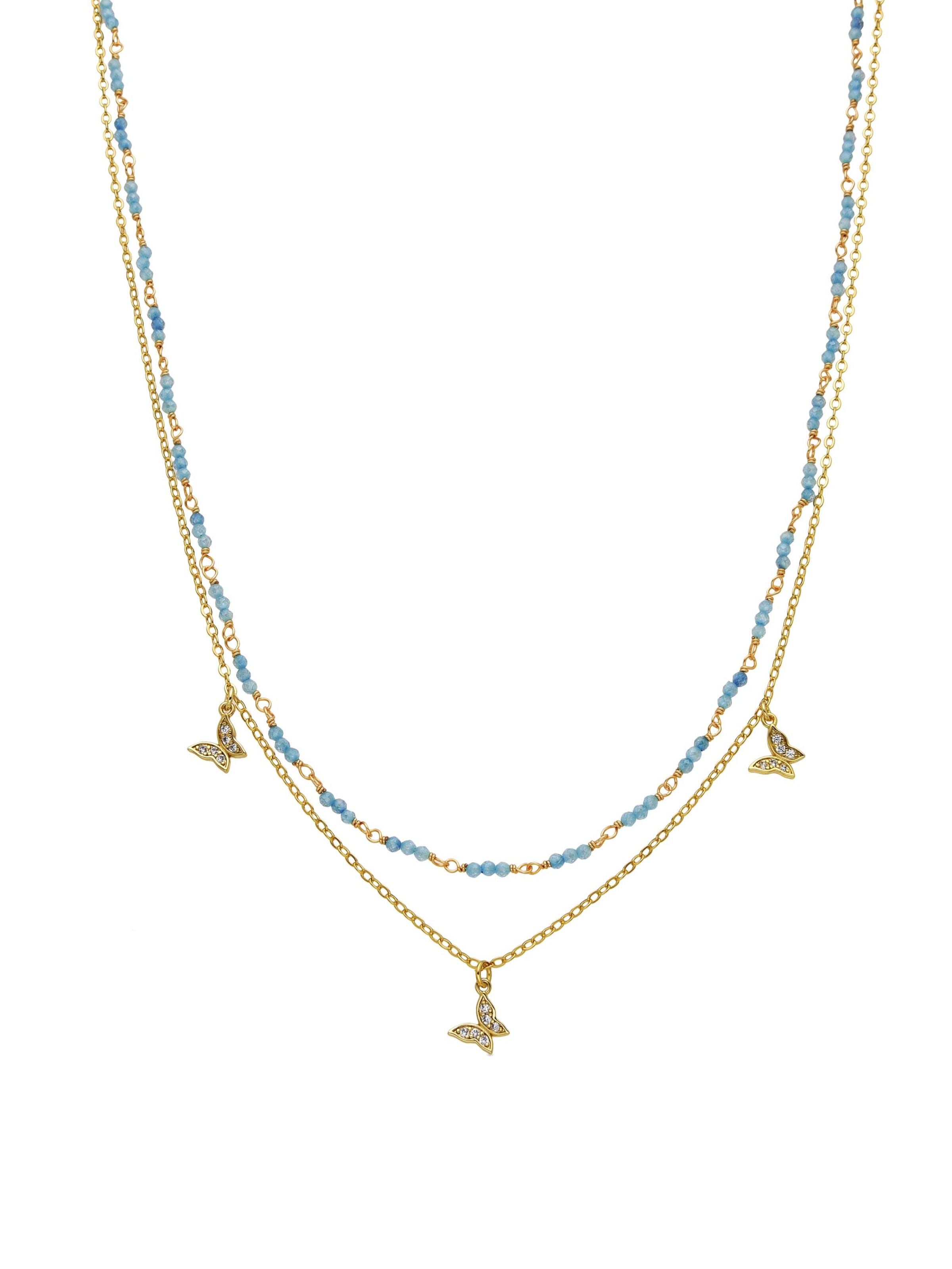 Luxenter Ketting 'Zinli' in Blauw