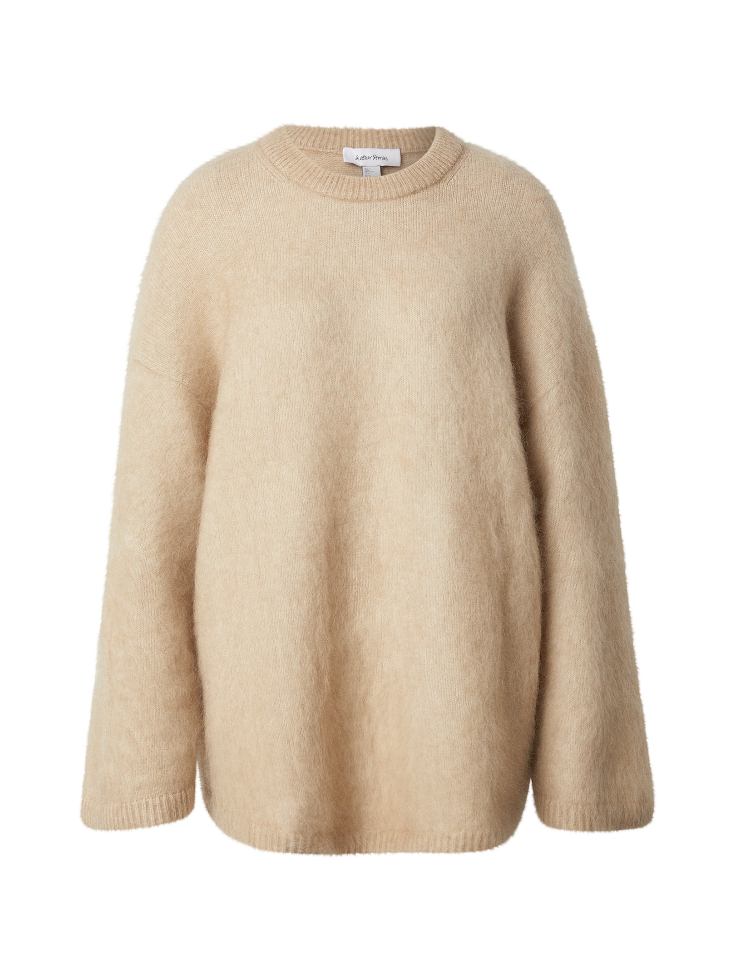 Pull-over oversize & Other Stories en beige : devant