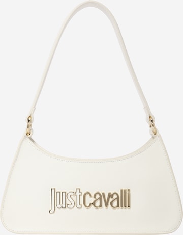 Just Cavalli - Mala de ombro em branco: frente