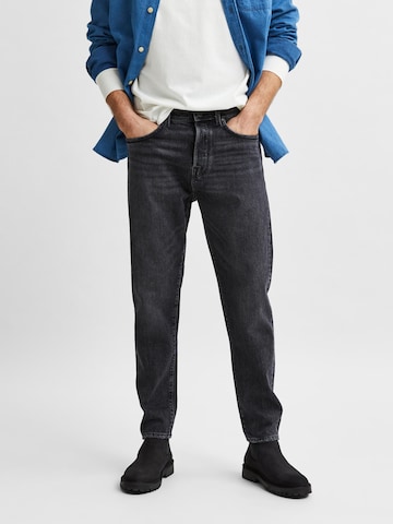 SELECTED HOMME Regular Jeans 'Toby' in Grijs: voorkant