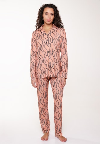 Pyjama LingaDore en marron : devant