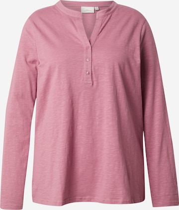 ONLY Carmakoma Bluse 'CARSCARLETTA' in Pink: Vorderseite