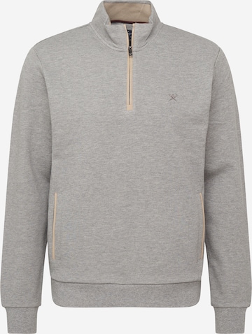 Hackett London Sweatshirt in Grey: front