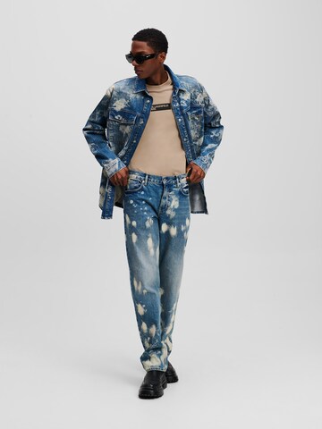 KARL LAGERFELD JEANS Regular fit Ing - kék