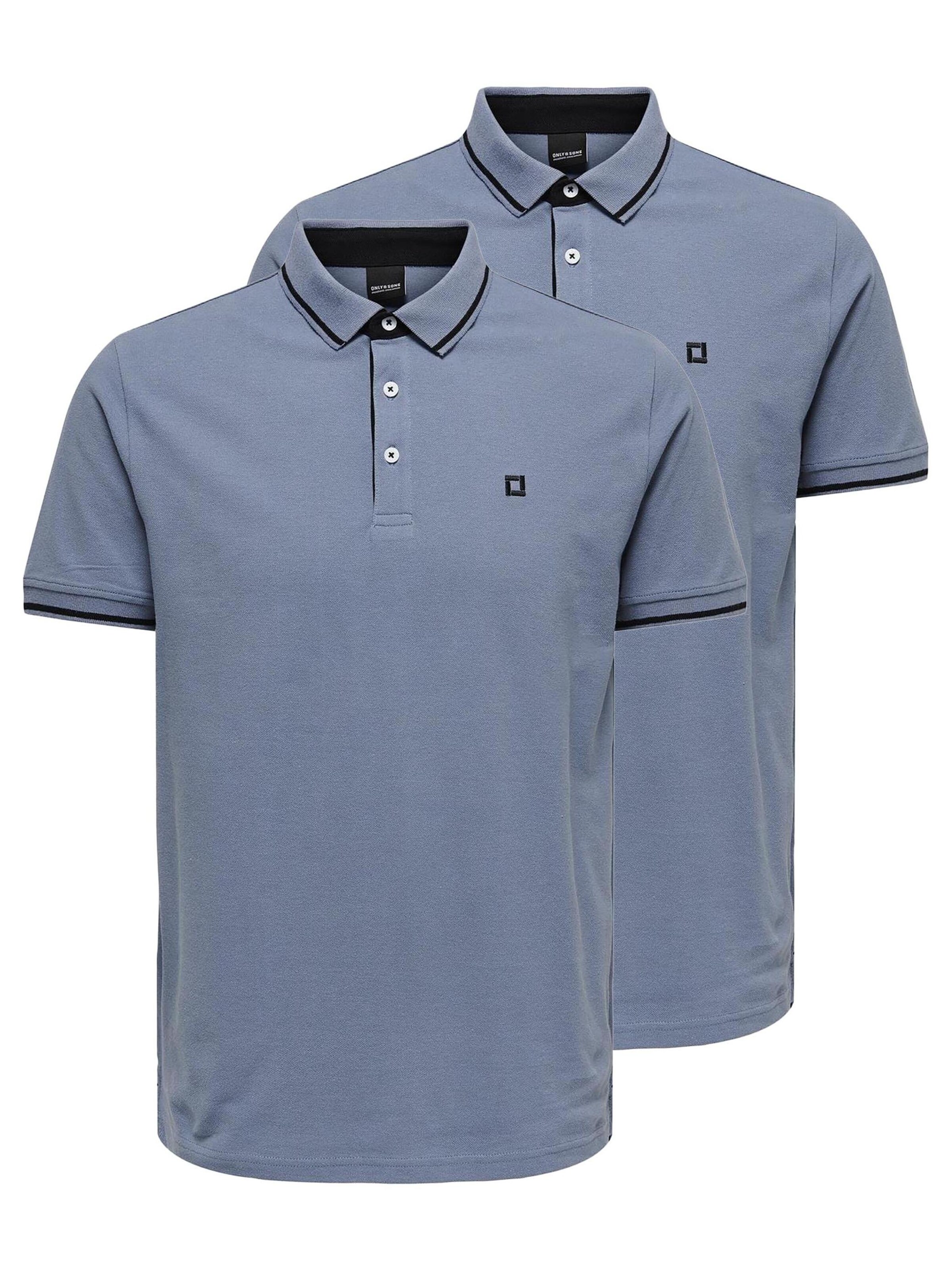 Only & Sons Shirt 'Onsefletcher'‌‌‌ in Blau: Vorderseite