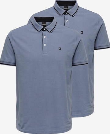 Only & Sons Shirt 'Onsefletcher' in Blau: Vorderseite