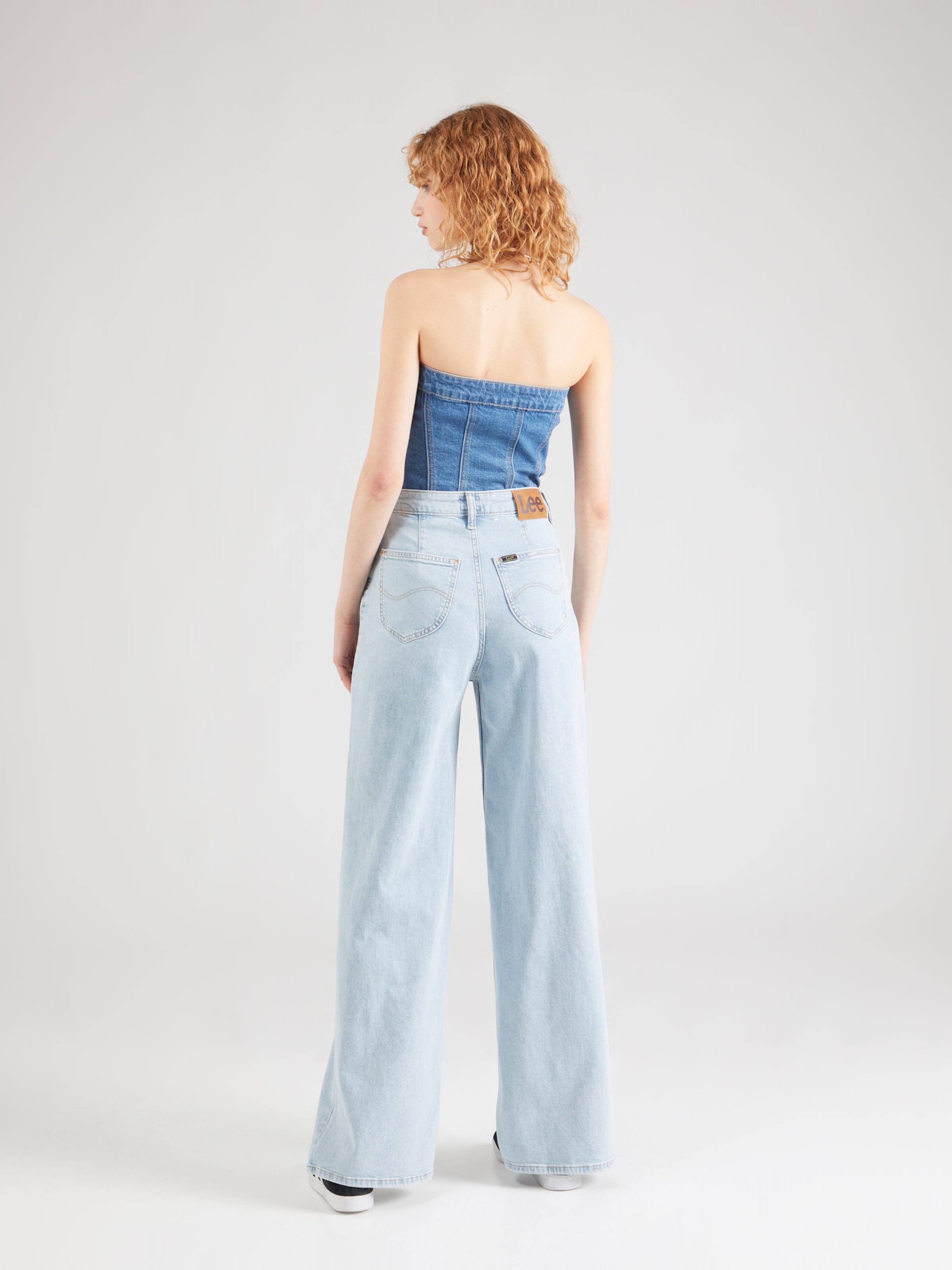 Lee Wide leg Jeans STELLA in Light Blue ABOUT YOU
