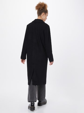 Monki Between-Seasons Coat in Black