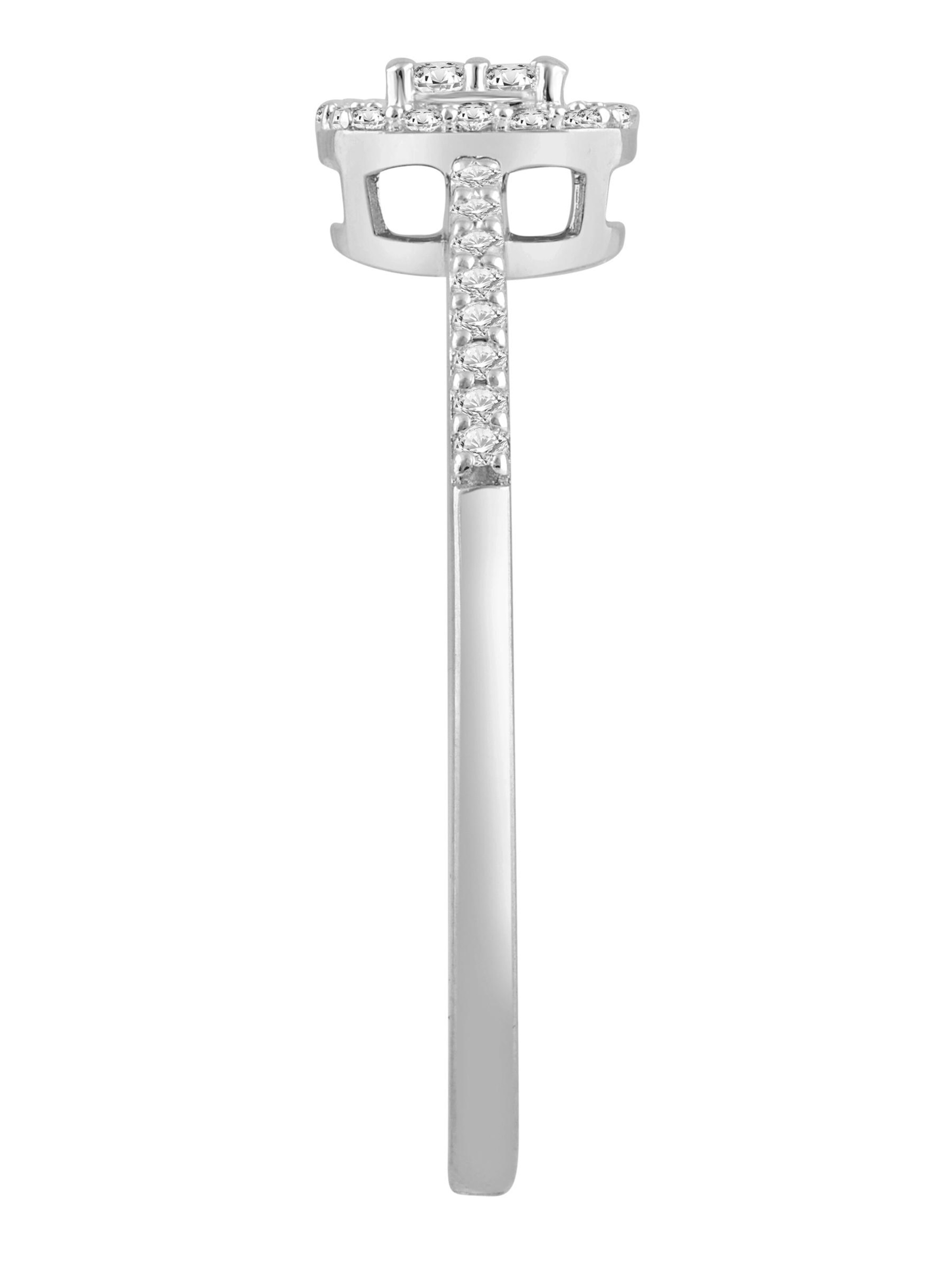 Diamant Exquis Ring in Silver