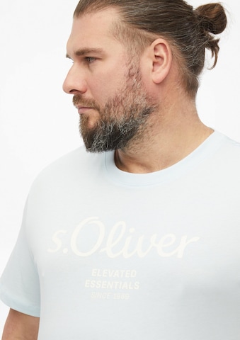 T-Shirt s.Oliver en bleu