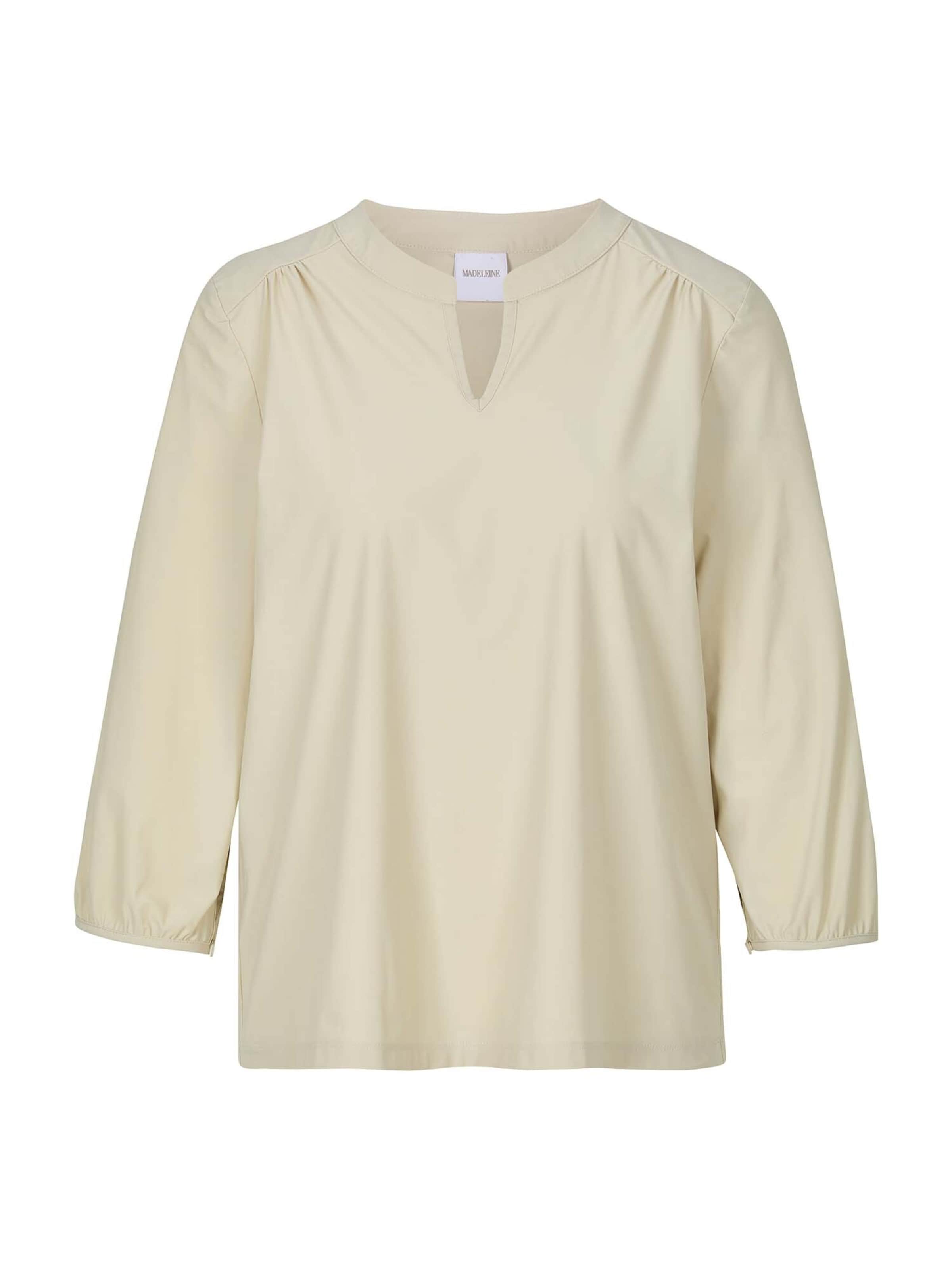 MADELEINE Blouse in Wit: voorkant