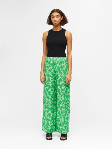 OBJECT Loose fit Trousers 'Rio' in Green