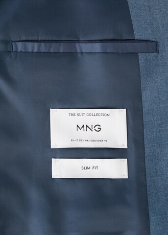 MANGO MAN Comfort fit Suit Jacket in Blue