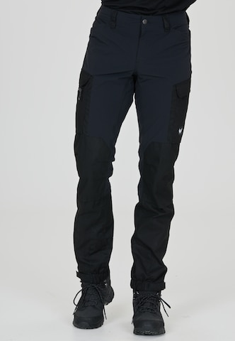 Whistler Regular Outdoor trousers 'ROMNING' in Black: front