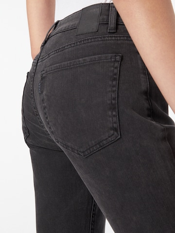 PULZ Jeans ضيق جينز 'EMMA' بلون أسود