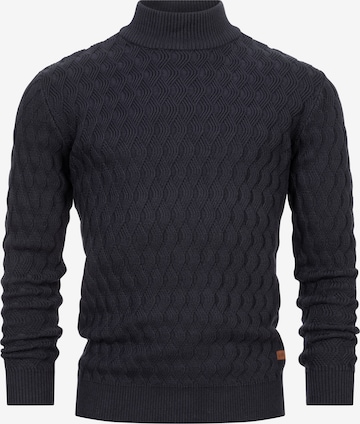 INDICODE JEANS Sweater 'Alpha' in Blue: front