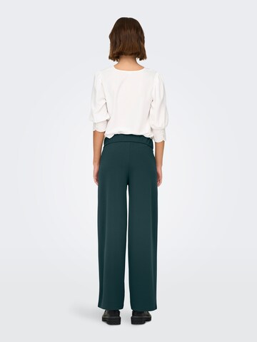 JDY Wide leg Broek 'JDYLOUISVILLE CATIA' in Groen
