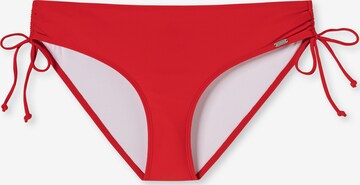 SCHIESSER Bikini Bottoms 'Aqua Mix & Match Nautical' in Red: front