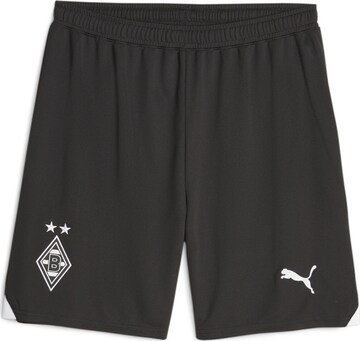 Regular Pantalon de sport 'Borussia Mönchengladbach' PUMA en noir