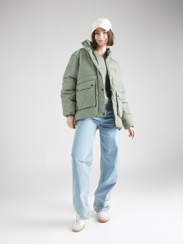 ONLY Winter Jacket 'NORA' in Green