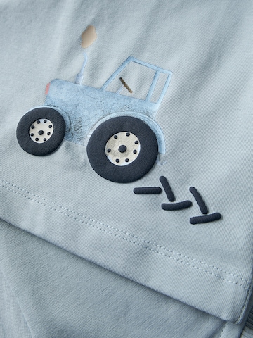 Tricou 'NMMFOTROELS' de la NAME IT pe albastru