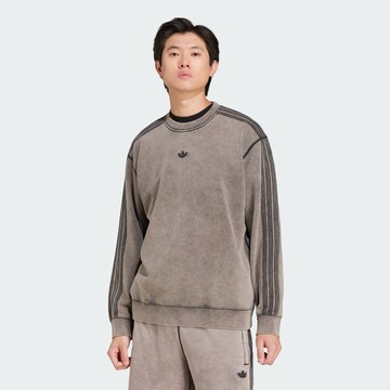 ADIDAS ORIGINALS Свитшот 'Premium Essentials' в Серый: спереди