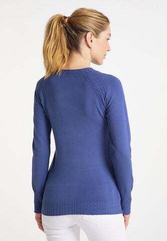 usha BLUE LABEL Pullover in Blau