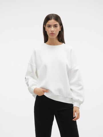 VERO MODA Sweatshirt 'Maly' in Weiß