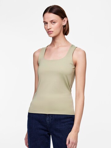 PIECES Top 'NEJA' in Beige: front