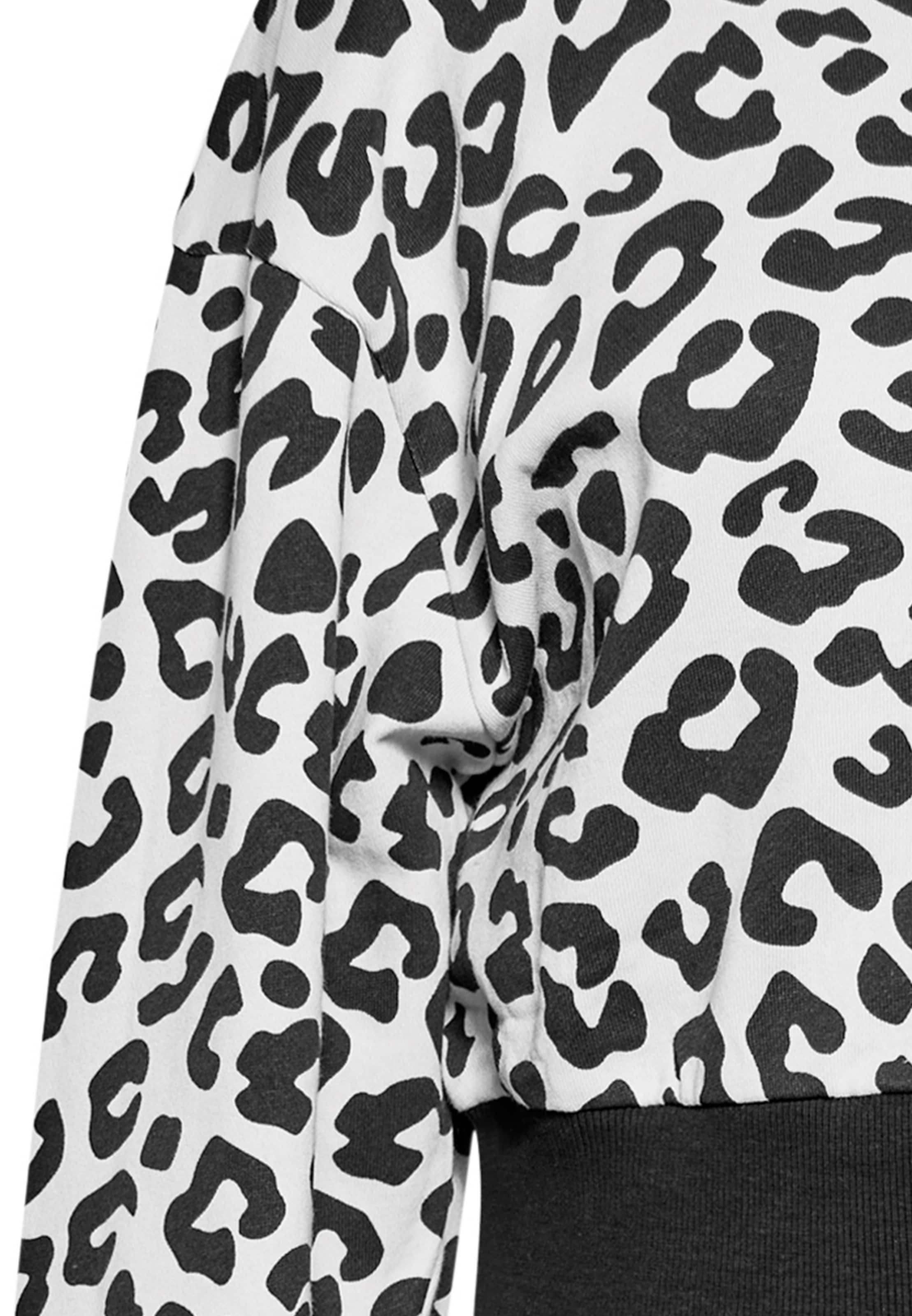 swirly Μπλούζα φούτερ σε λευκό