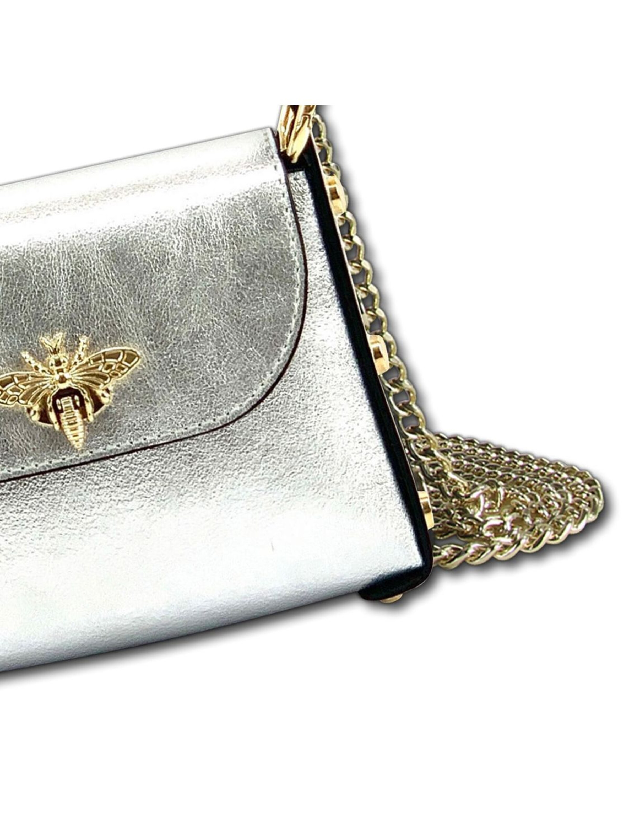 Florence Crossbody Bag in Silver