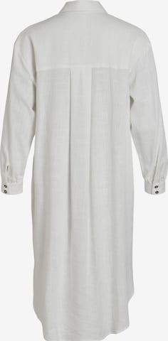 OBJECT - Vestido camisero 'Solima' en blanco