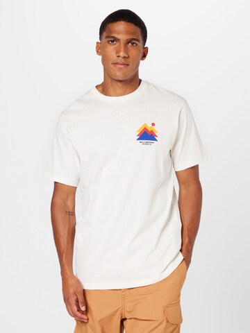 BILLABONG Funkční tričko 'STEPPED SS' – bílá: přední strana