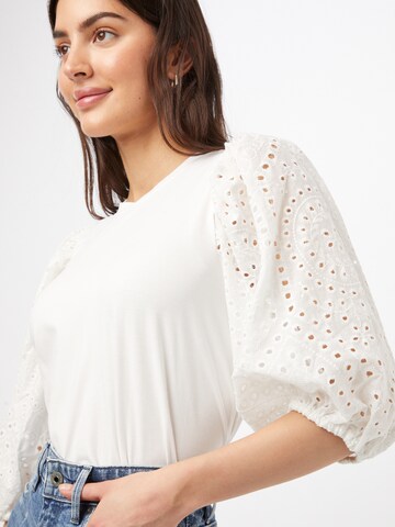 Love & Divine Blouse 'Love646' in Wit