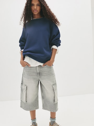 Pull&Bear Tréning póló - kék