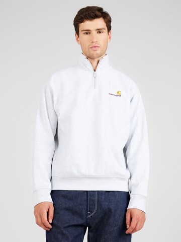 Carhartt WIP Regular fit Суичър в сиво: отпред