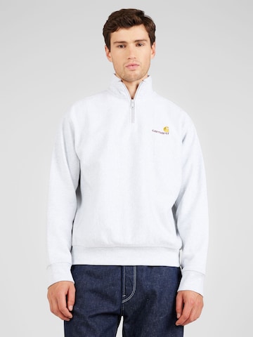 Carhartt WIP Regular fit Tréning póló - szürke: elől