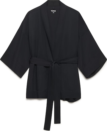 Yahmo Kimono 'Gerda' in Zwart: voorkant