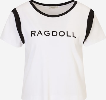 T-shirt Ragdoll LA en blanc : devant