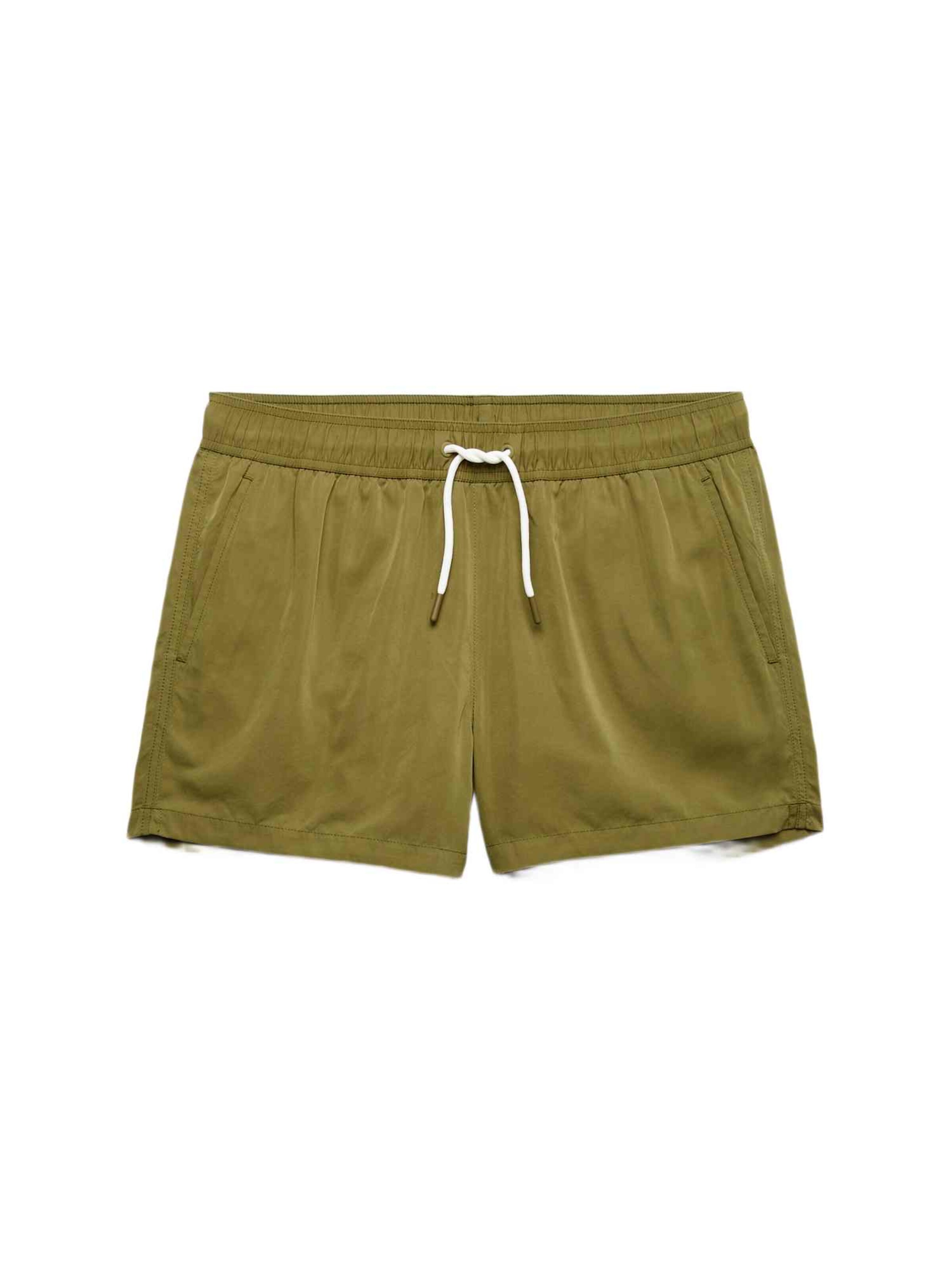 Shorts de bain Marks & Spencer en vert : devant