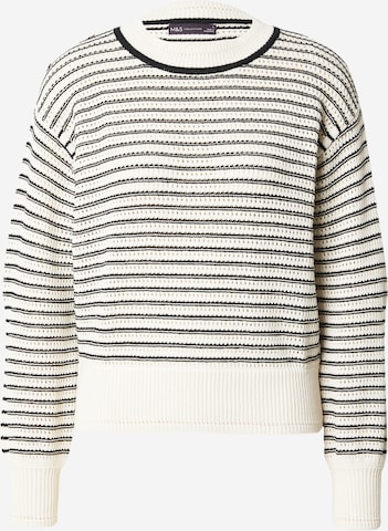 Pullover di Marks & Spencer in bianco: frontale