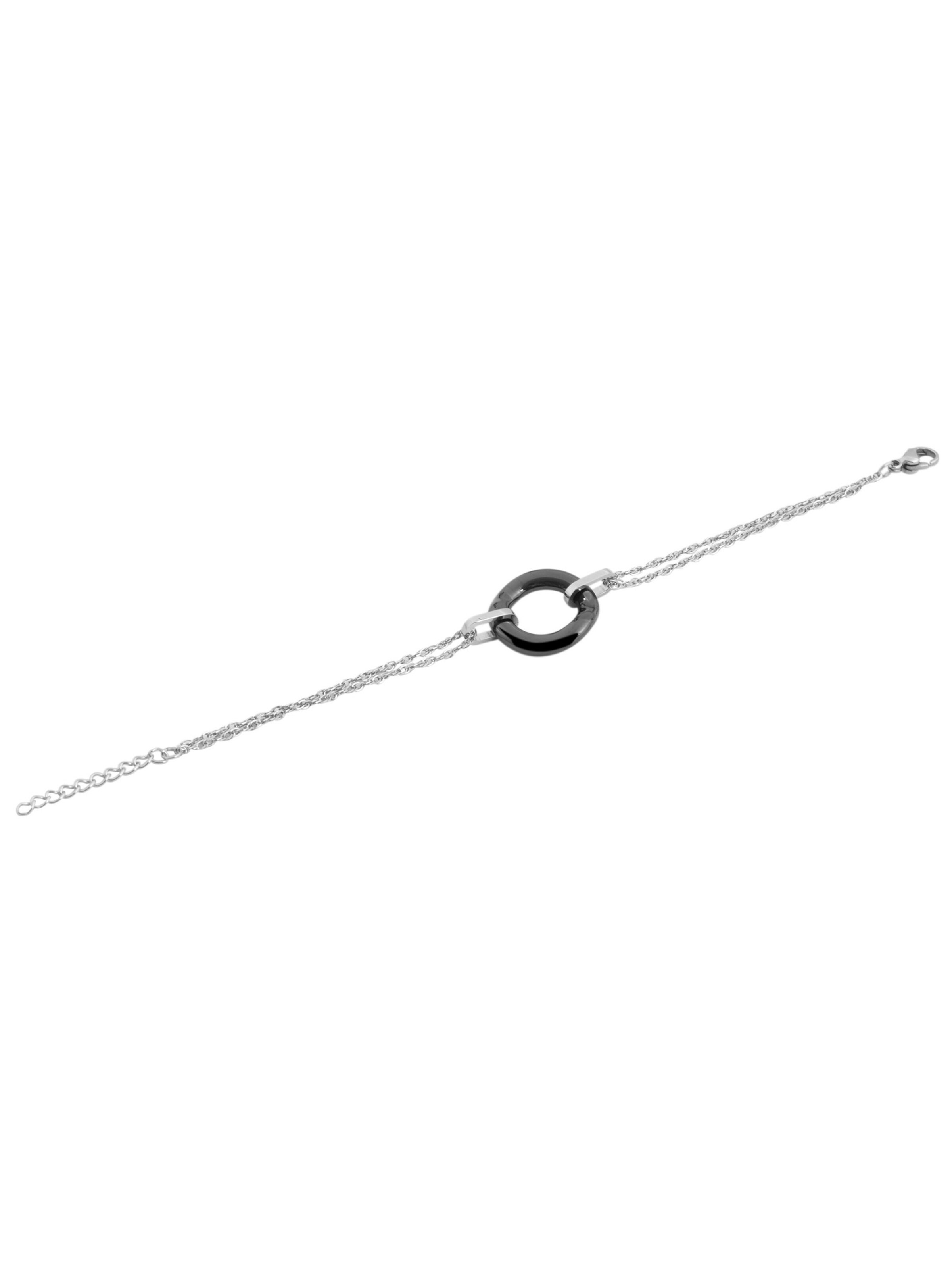 Akzent Armband 'Grazyna'‌‌‌‌‌‌‌‌‌‌ in Silber