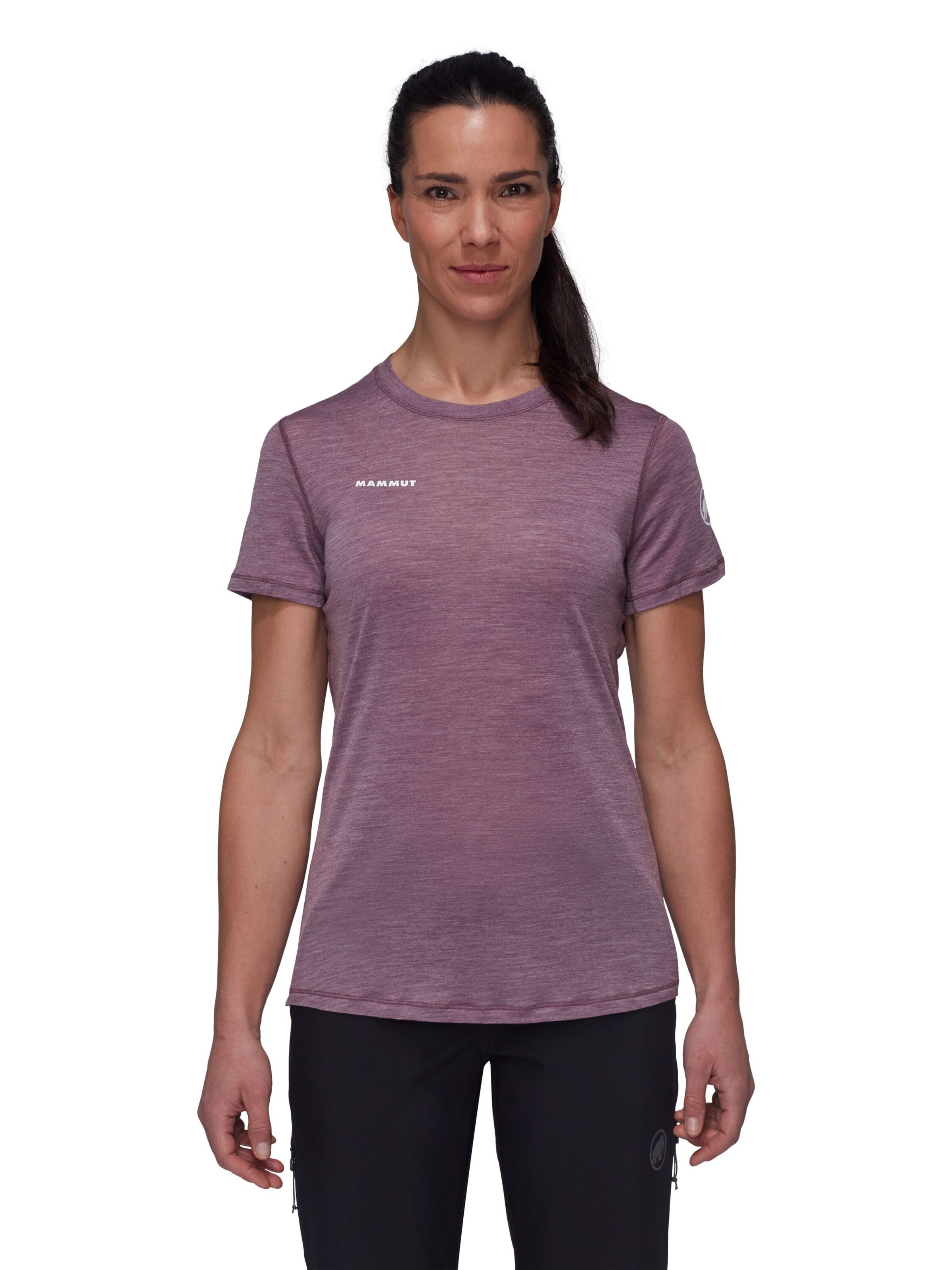MAMMUT Funktionsshirt ‘Tree’ in Lila: Vorderseite