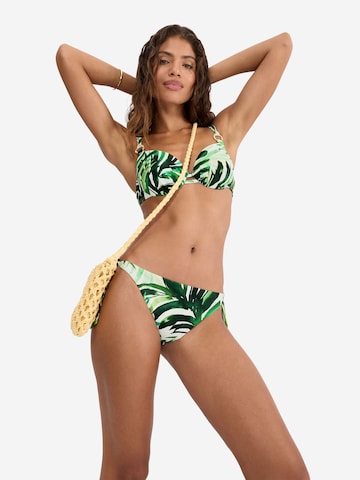 TRIUMPH Tai-Bikinislip ' Red Label Summer Palm ' in Grün
